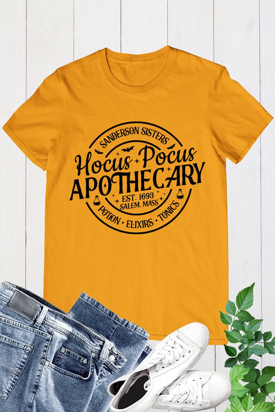 Hocus Pocus Apothecary Halloween Shirt - Image 7