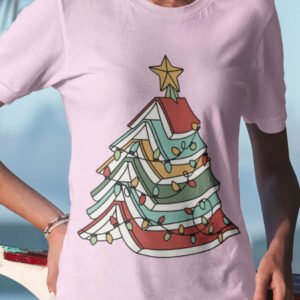 Christmas Book Tree Shirt