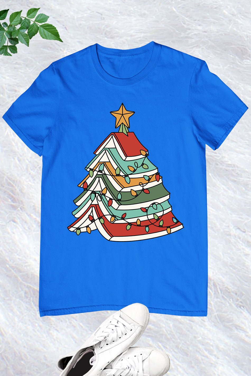 Christmas Book Tree Shirt - Image 11