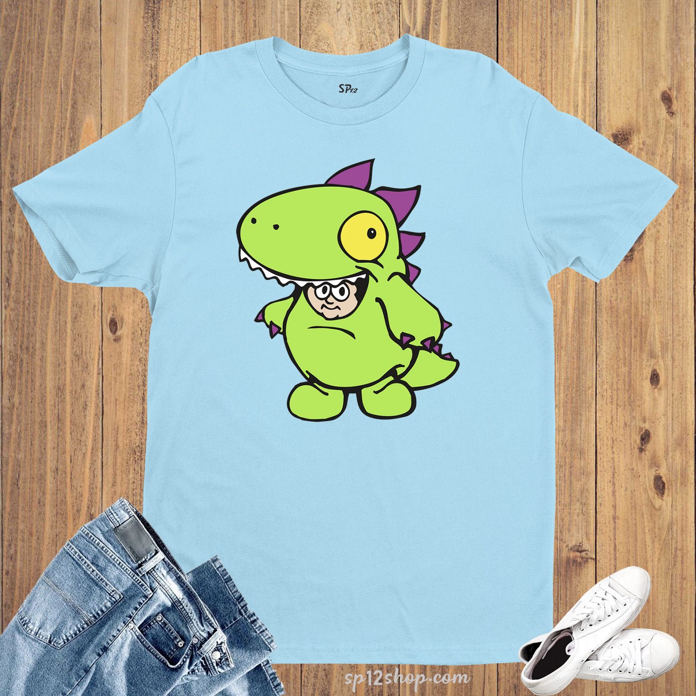 Dinosaur Costume Graphic Animal Lover T Shirt