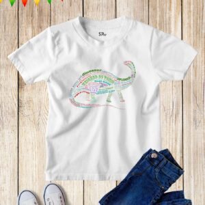 DINOSAUR Full Colour Funny Animal Kids T Shirt
