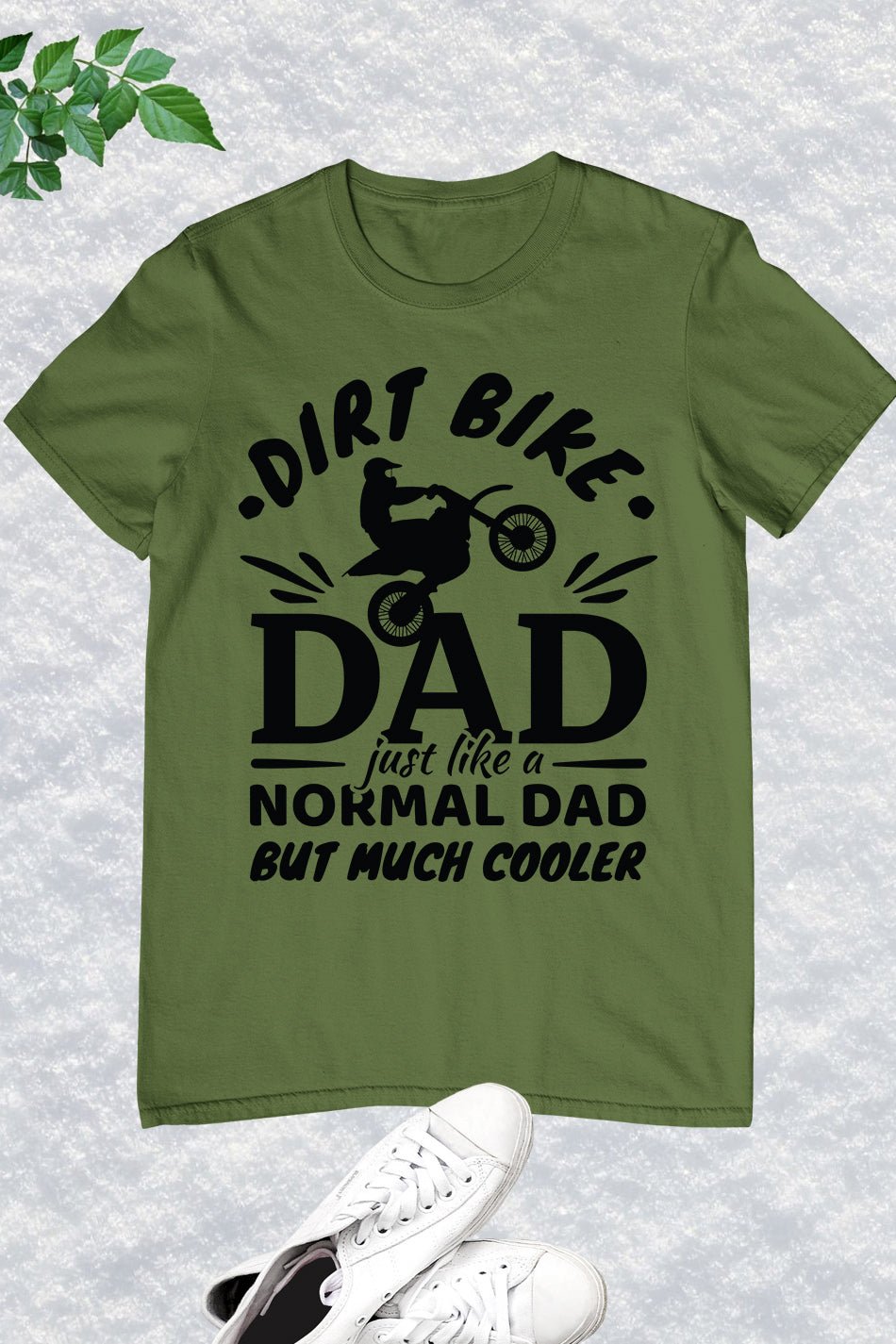Dirt Bike Dad Like a Normal Dad but Cool Shirt