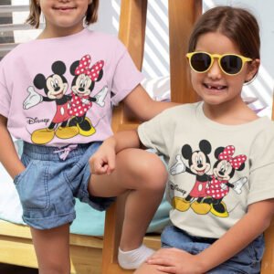 Minnie Mouse And Mickey Mouse T Shirt