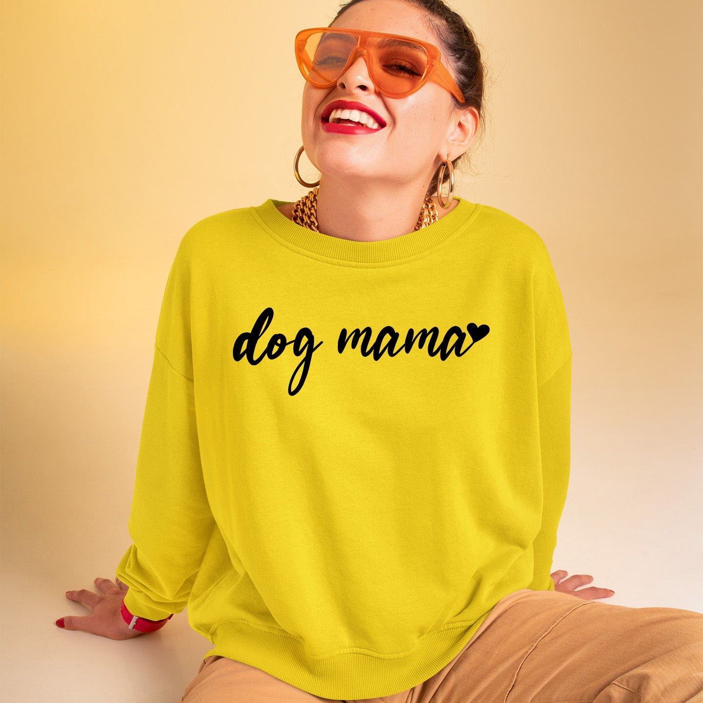 Dog Mama Sweatshirt Dog Lover Sweater