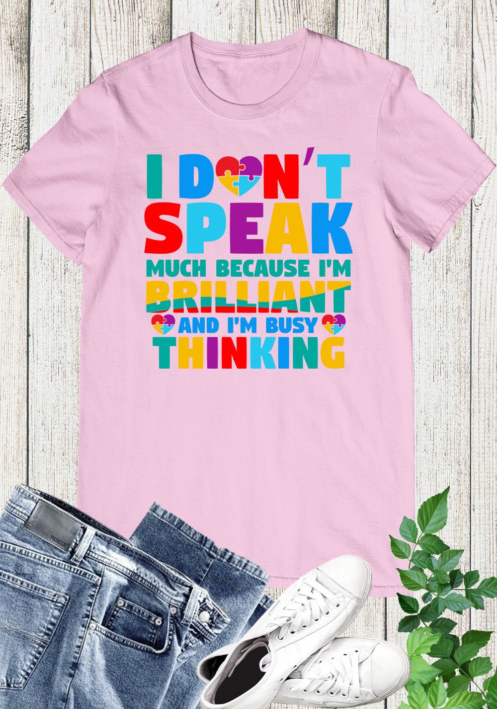 I Don't Speak Much Autism Awareness T Shirt