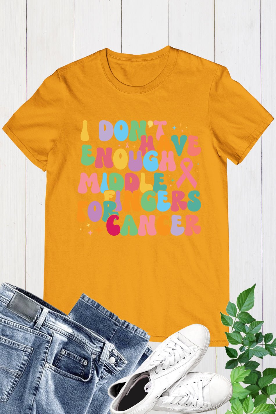 I Don't Have Enough Middle Fingers For Cancer Shirt
