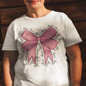 Coquette Cheer Cheerleader Baseball Shirt