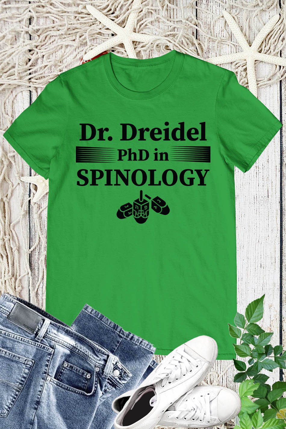 Dr. Dreidel Hanukkah Menorah Sweatshirt - Image 8