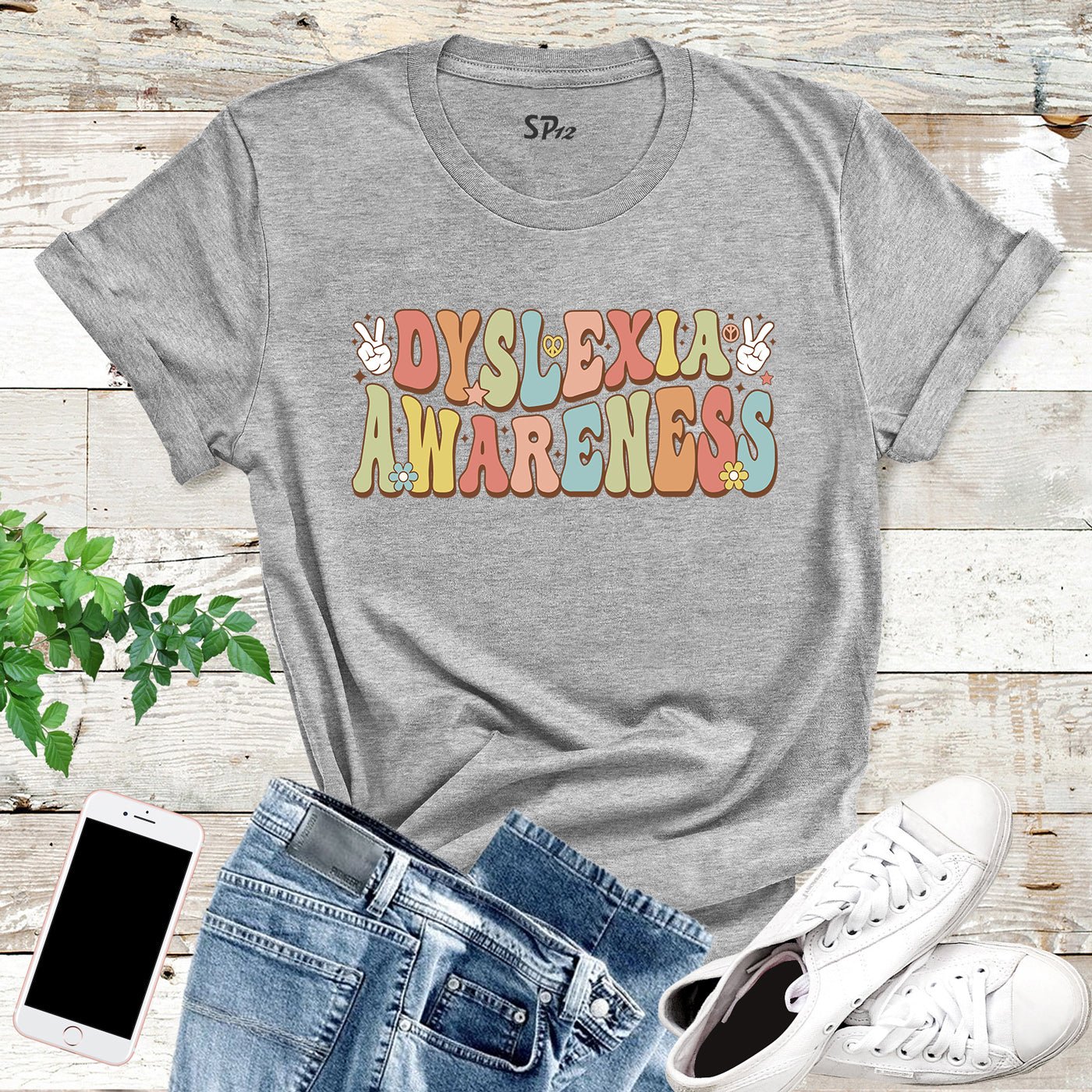 Dyslexia Awareness T Shirt