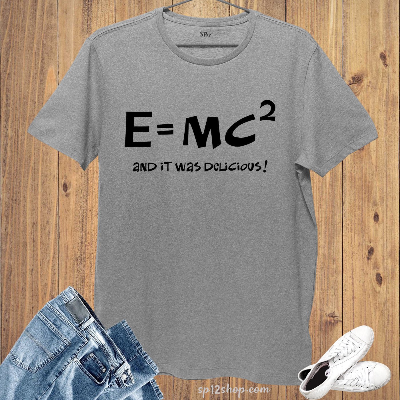 Energy equals Mass Speed Science T Shirt