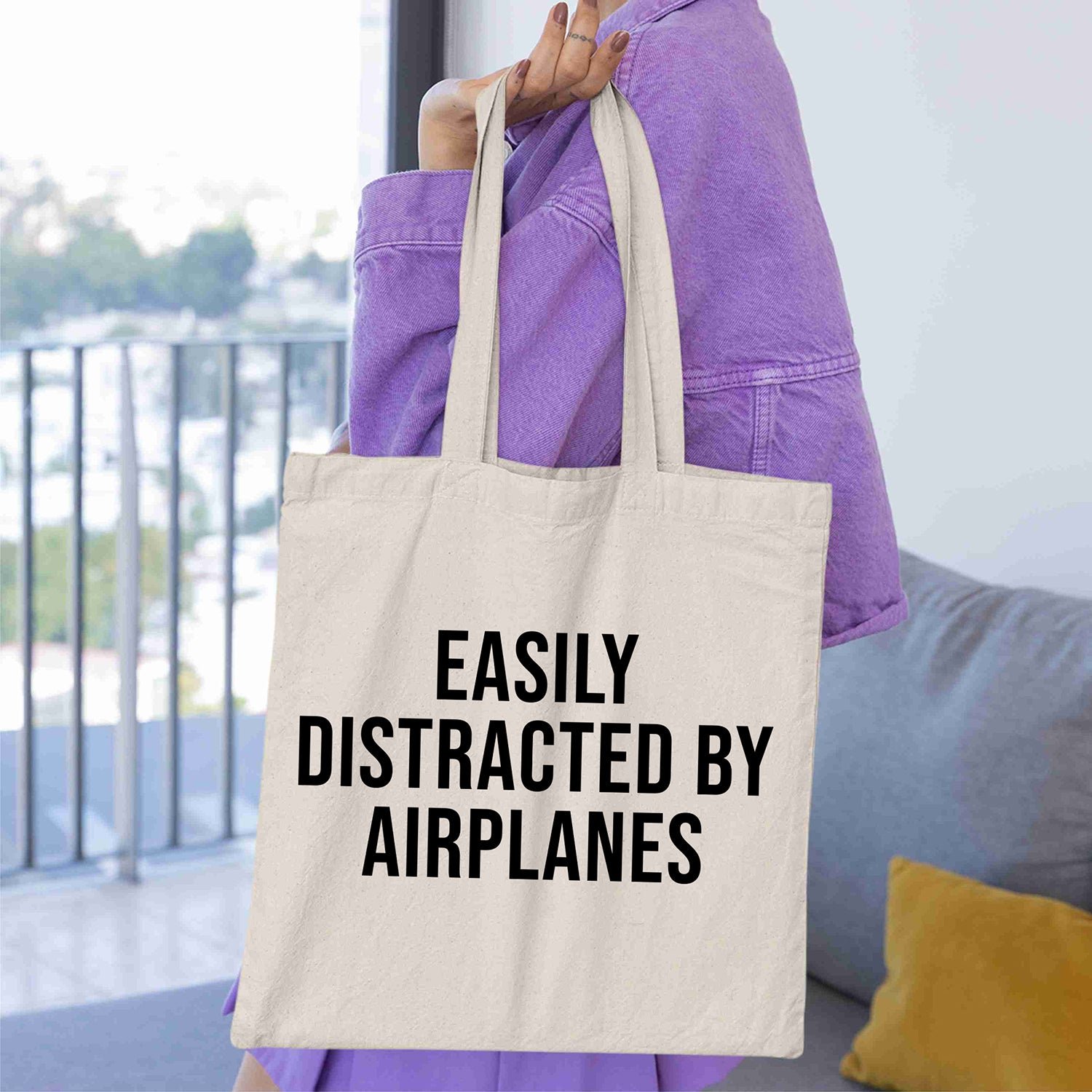 Easily Distracted By Airplanes Lover Funny Pilot Aviation Shirt Gift - Image 5