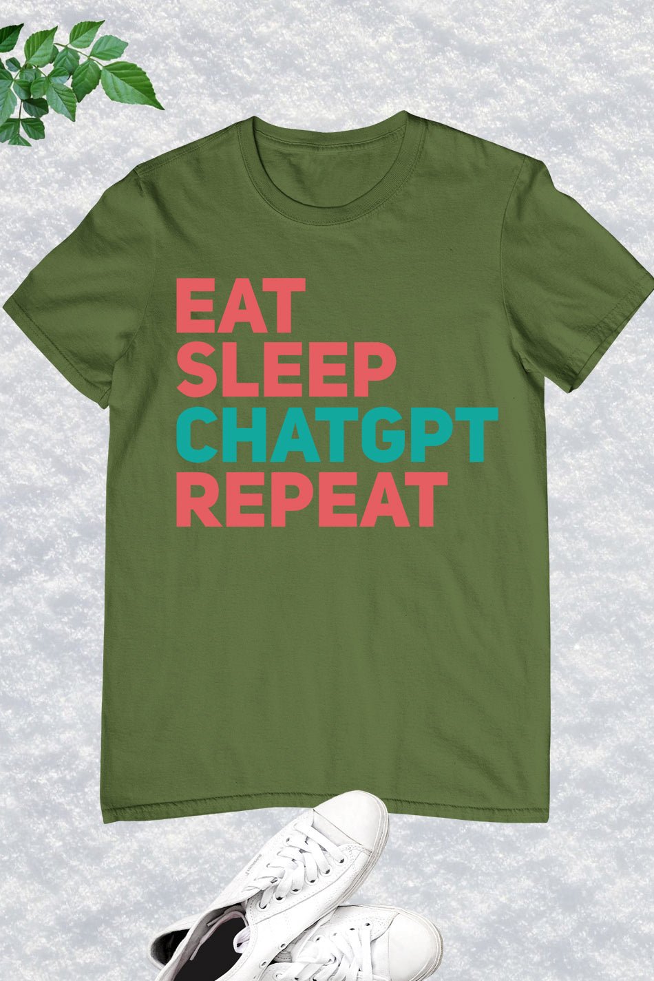Eat Sleep ChatGpt Shirt