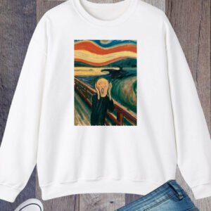 Edvard Munch The Scream: Spring Break Edition Sweatshirt