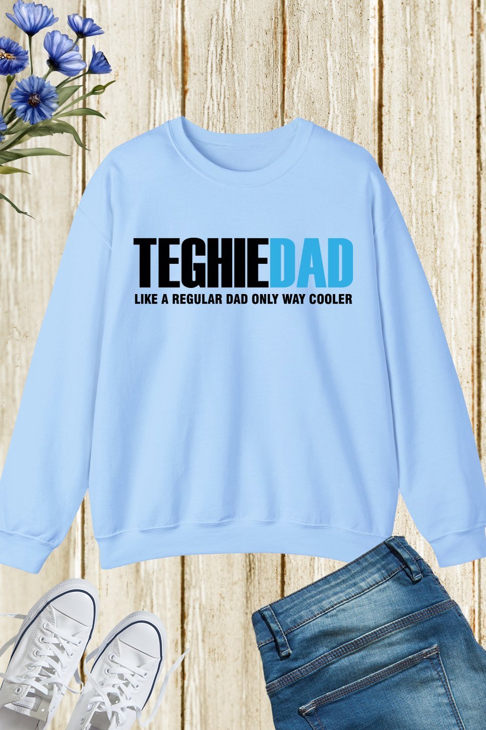 Mens Techie Dad Sweatshirt - Image 2