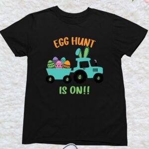 Easter Egg Hunt On Easter Sunday Kids T Shirt