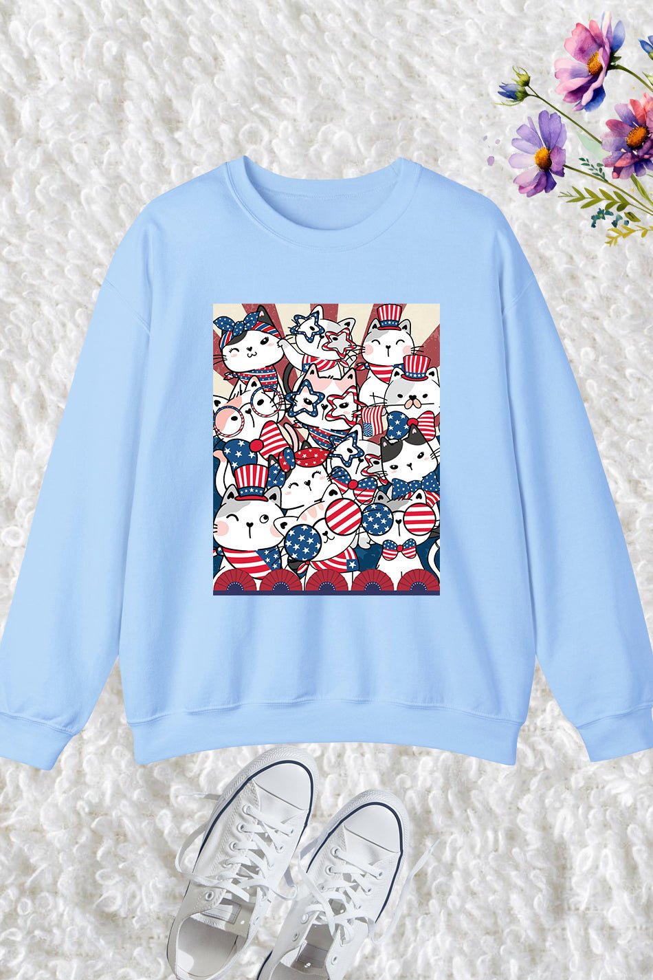 Election political Cats Lover American Sweatshirt