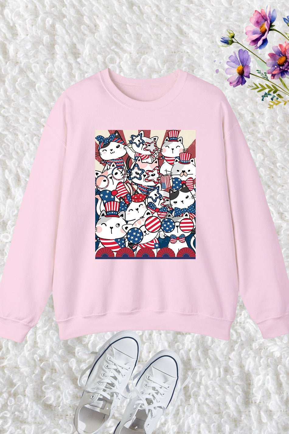 Election political Cats Lover American Sweatshirt - Image 4