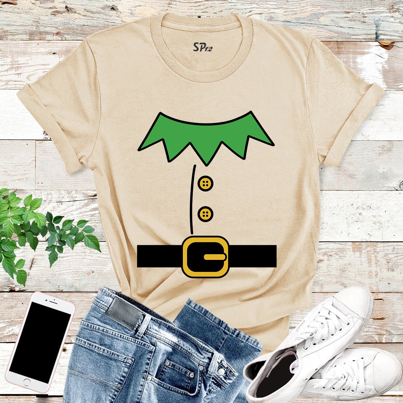 Elf Costume T-Shirt - Image 7