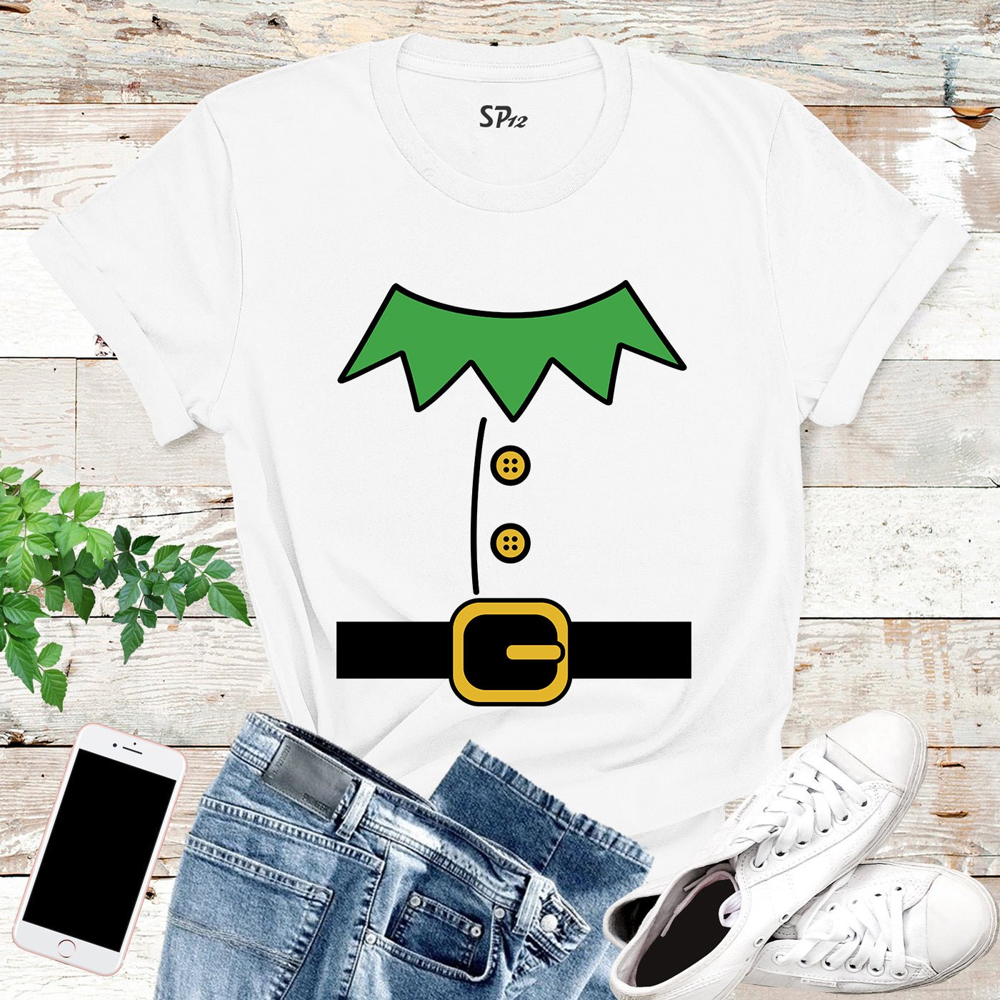 Elf Costume T-Shirt - Image 6