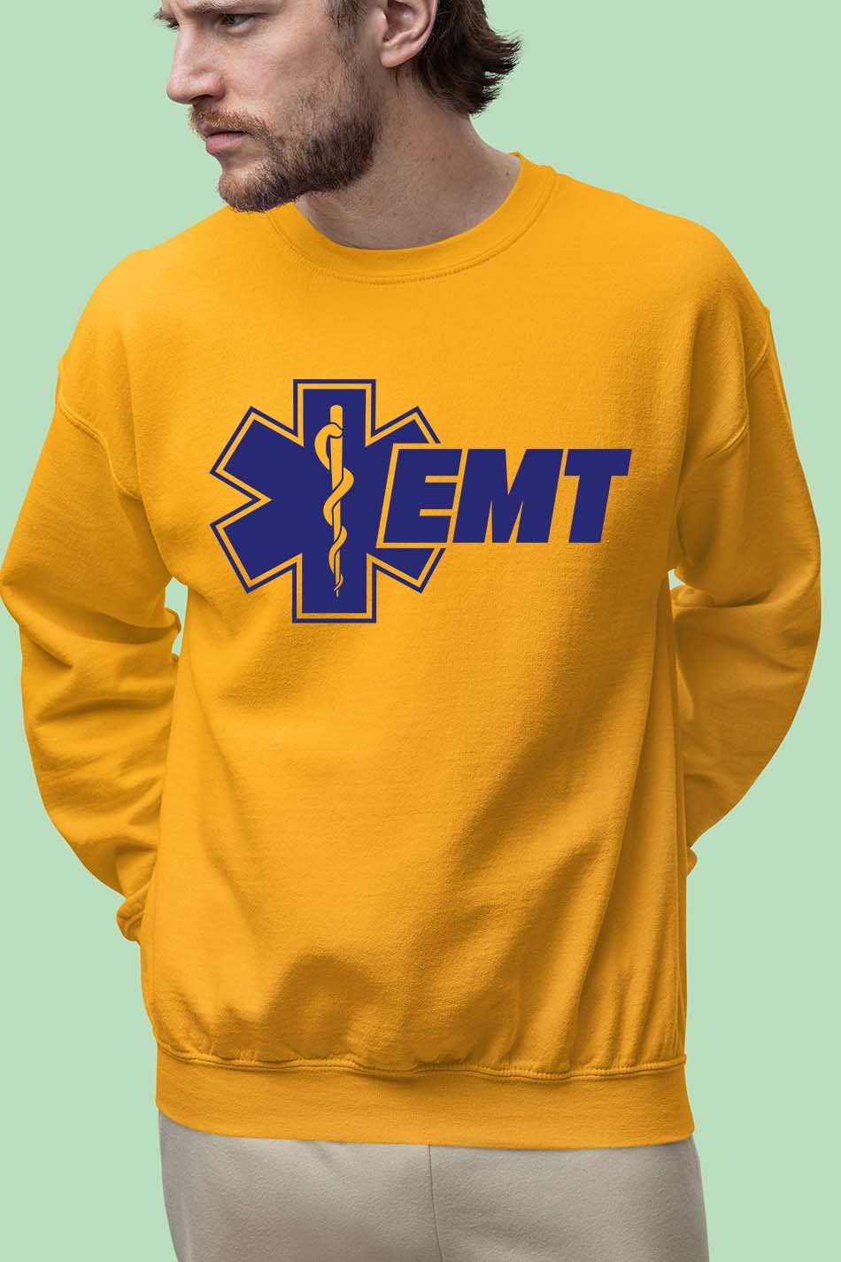 EMT Sweatshirt ems Job Sweatshirt - Image 2