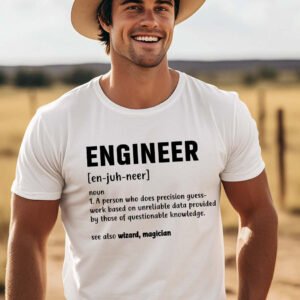 Funny Engineer Definition T Shirt