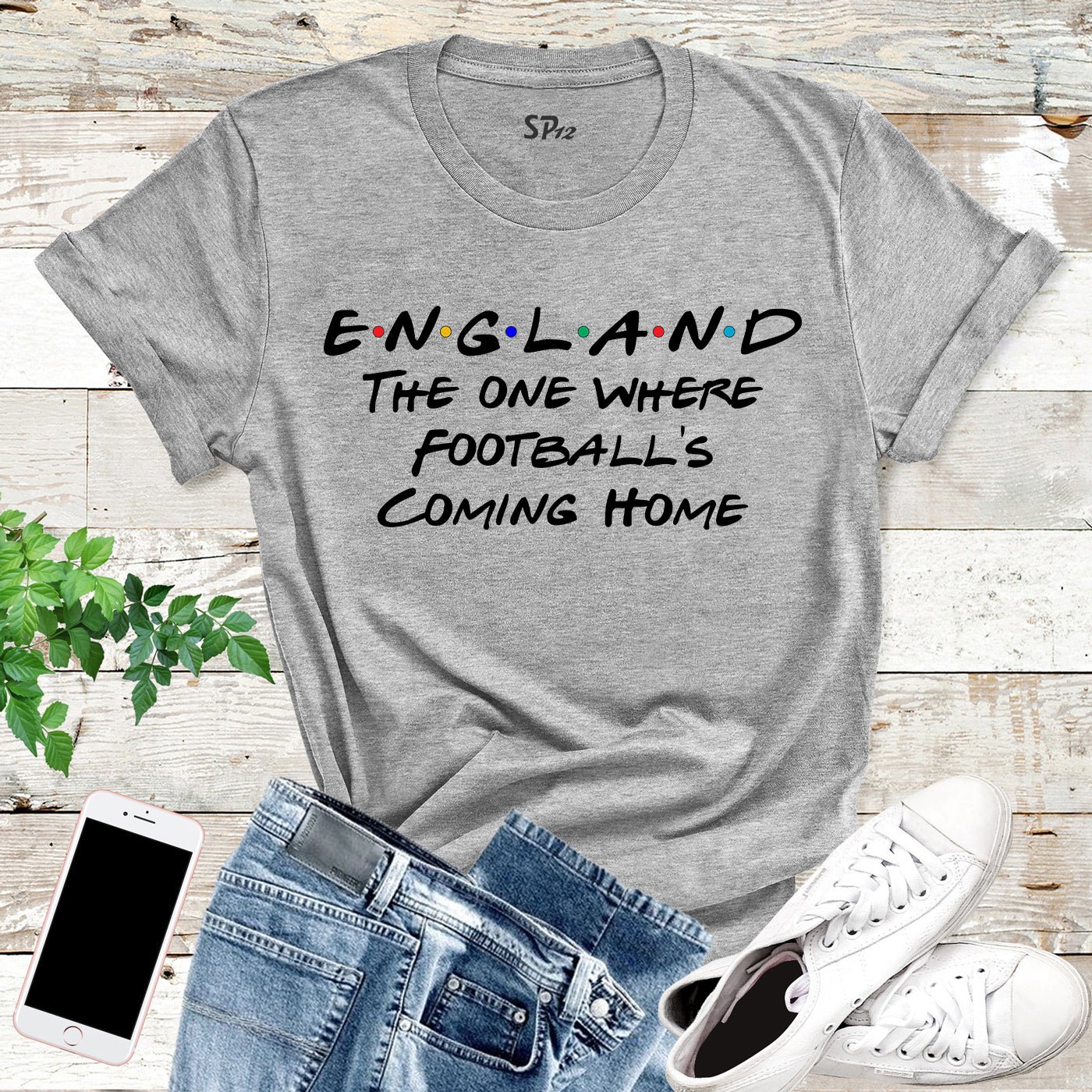 England The One Where Football's Coming Home T Shirt