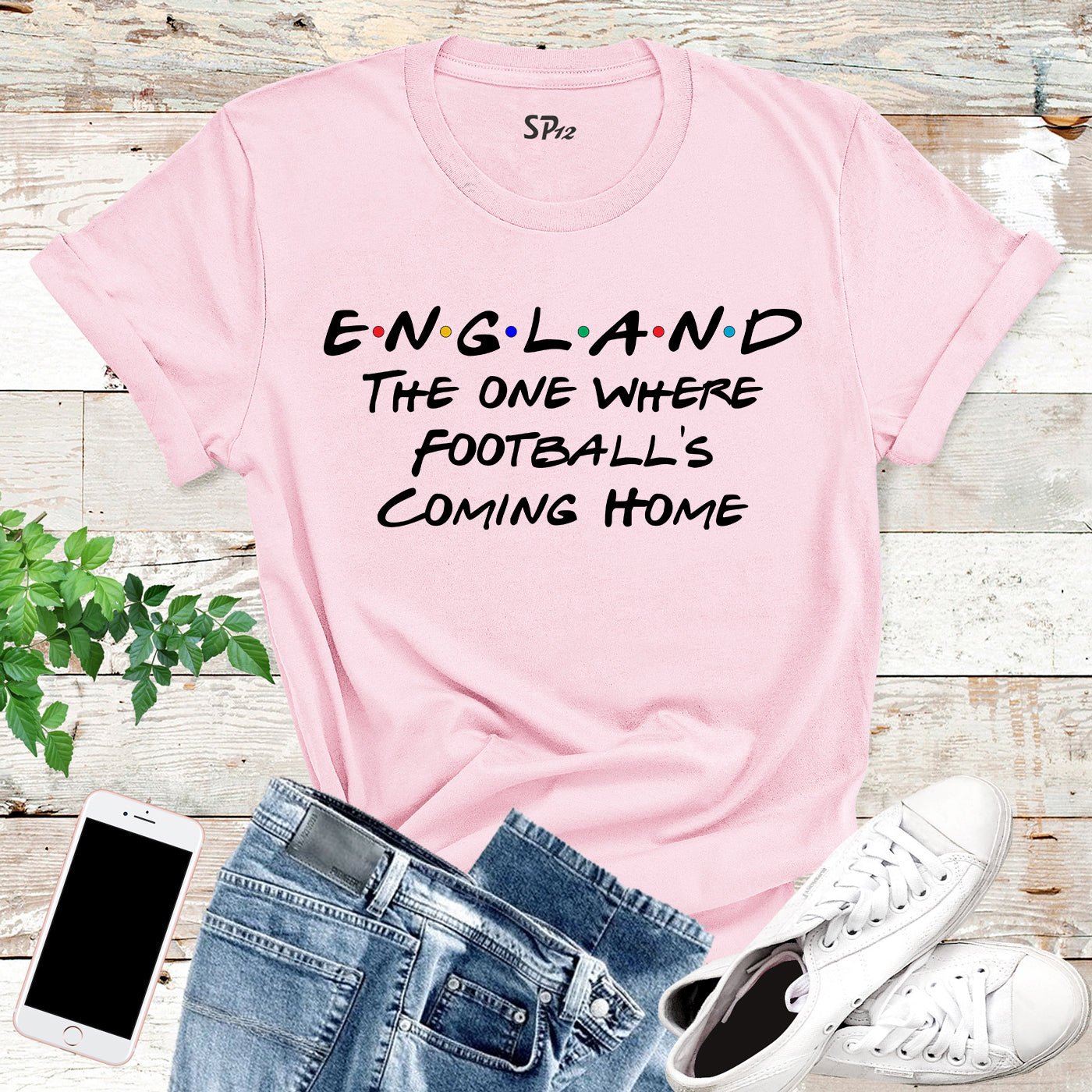 England The One Where Football's Coming Home T Shirt