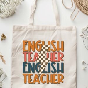 English Teacher Tote Bag Grammar Tote Bag