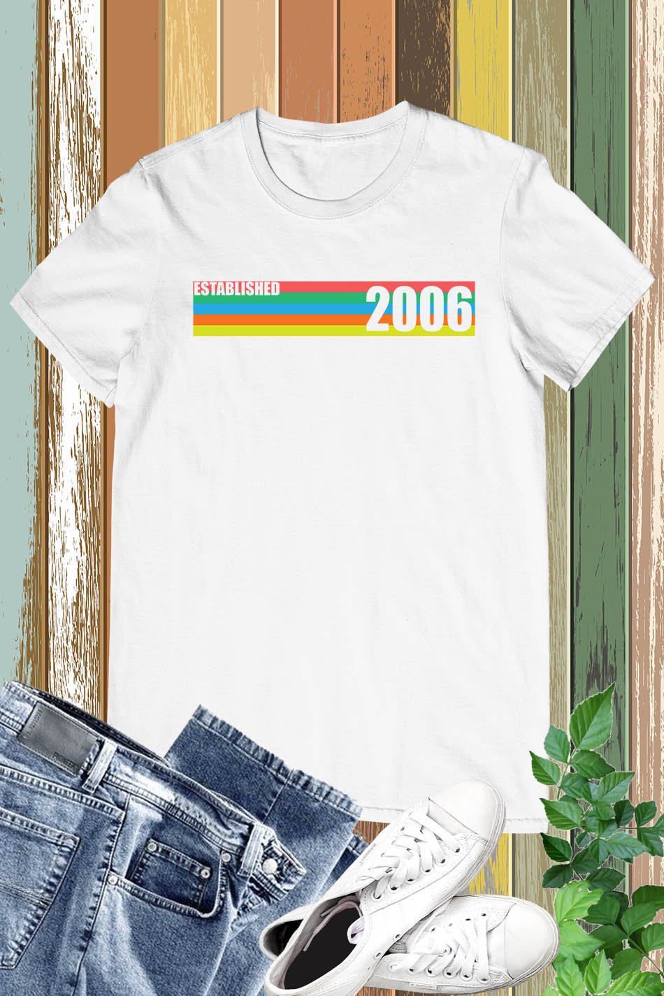 Established 2006 Vintage 18th Birthday Shirt