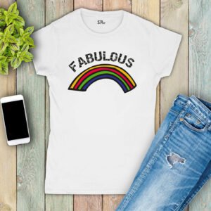 Fabulous Colourful Rainbow Women T Shirt