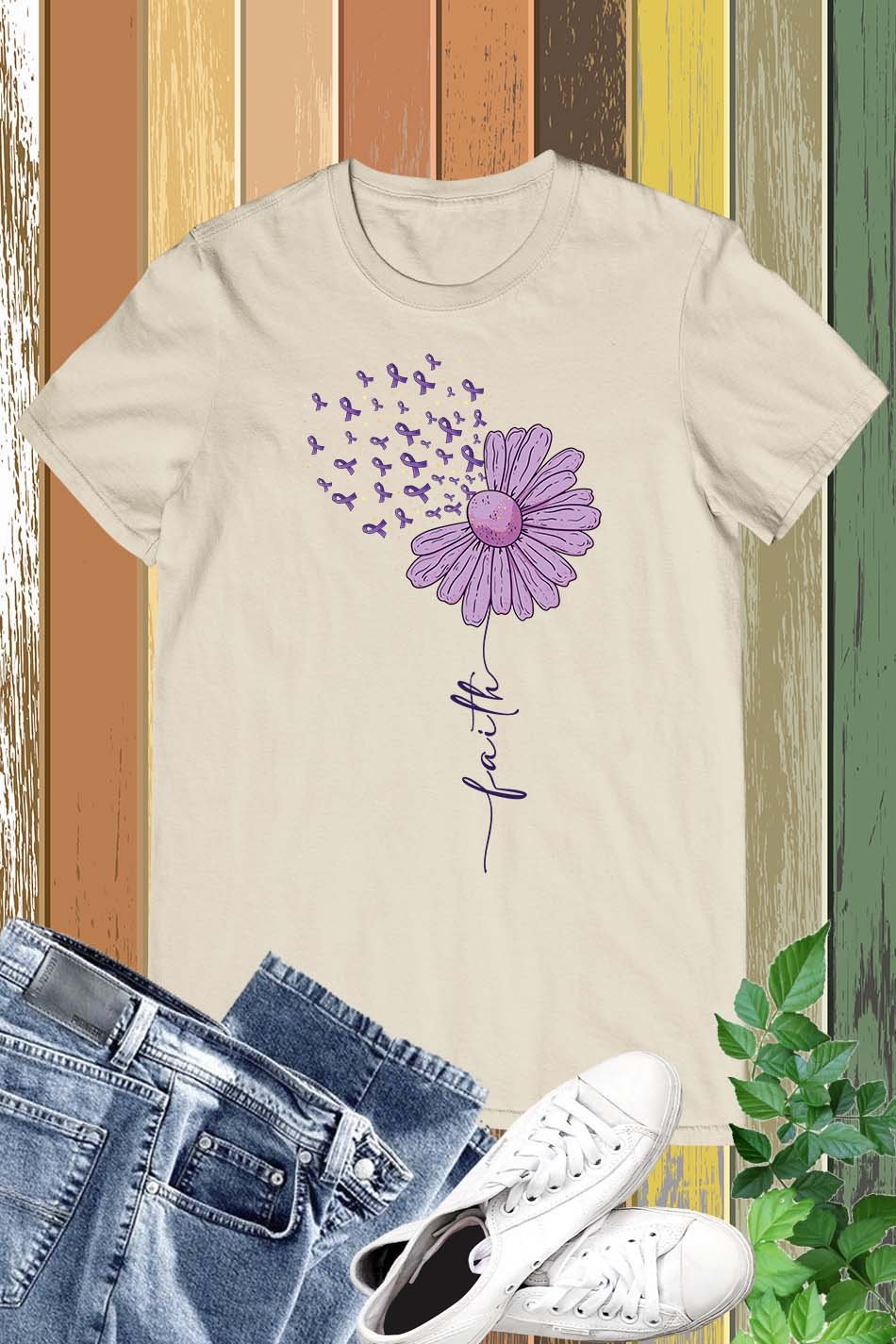 Faith Purple Awareness Shirts