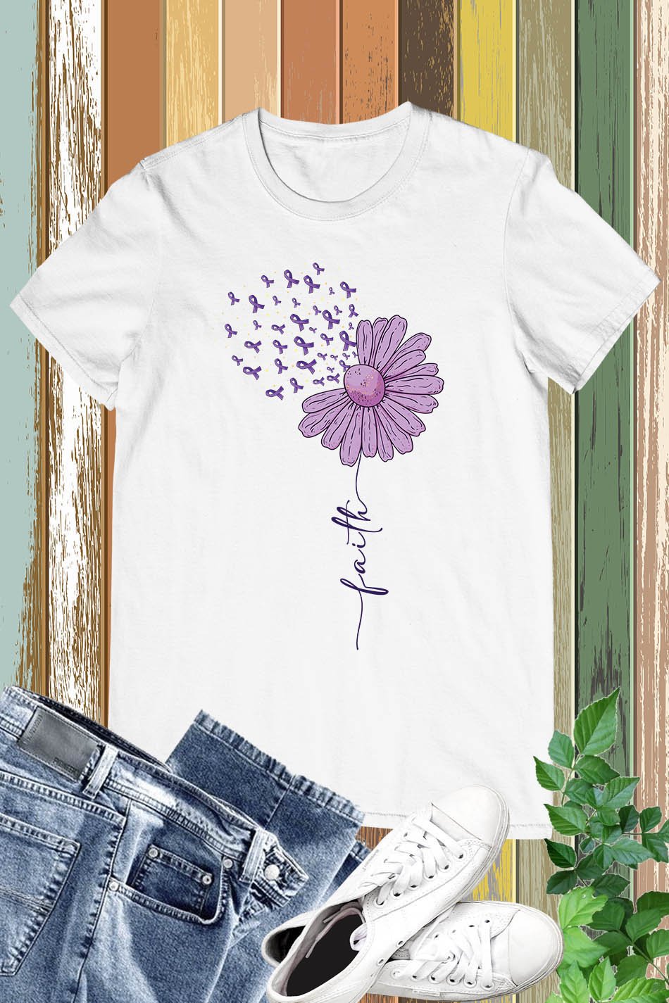 Faith Purple Awareness Shirts