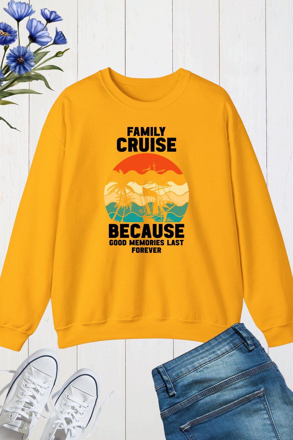 Family Cruise Memories Together Spring Breaks Sweatshirt - Image 6