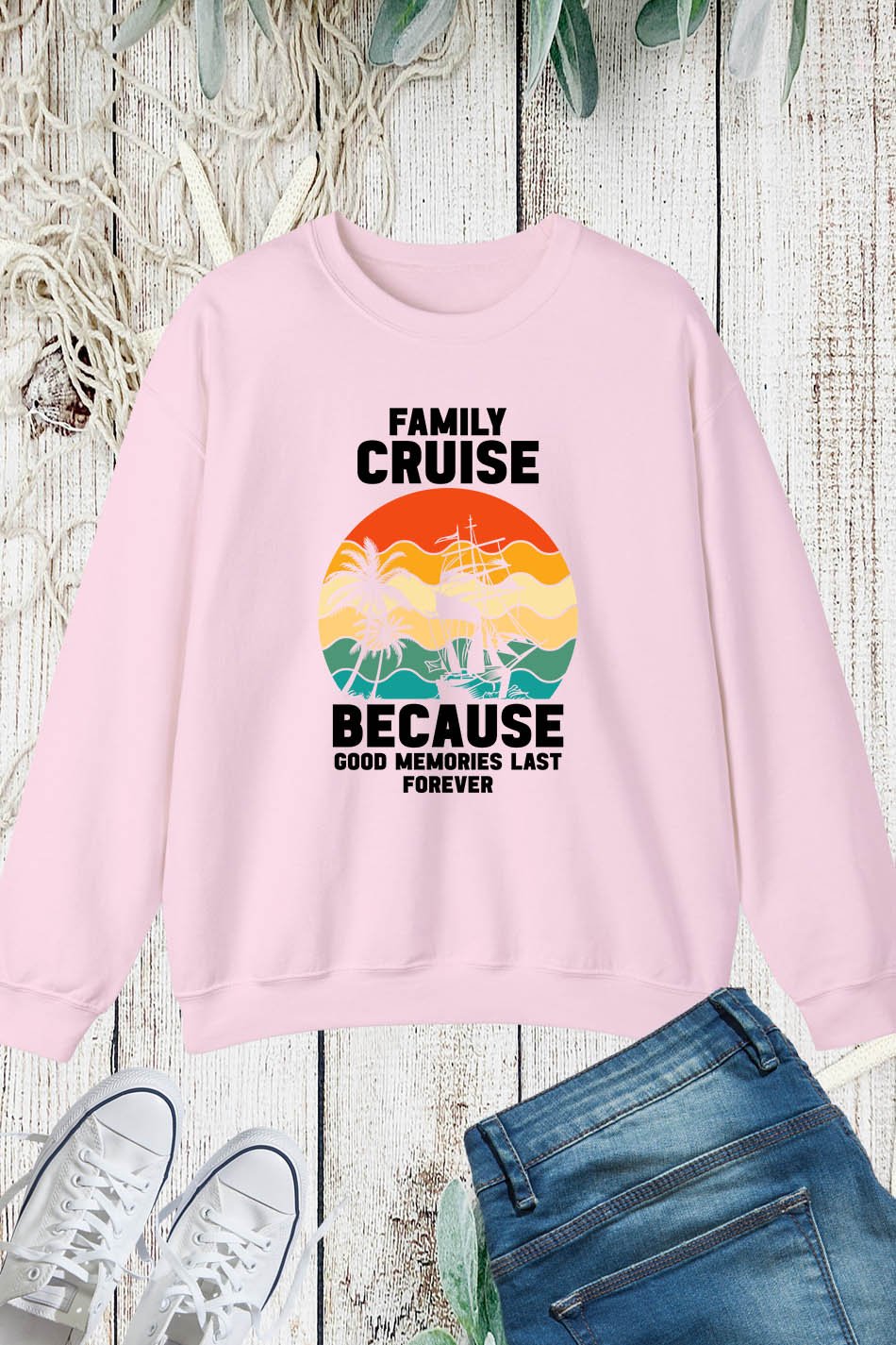 Family Cruise Memories Together Spring Breaks SweatshirtFamily Cruise Memories Together Spring Breaks Sweatshirt