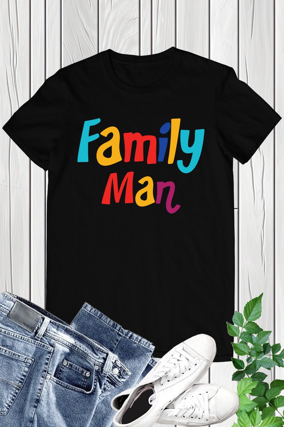 Family Man Cool Dad Shirt