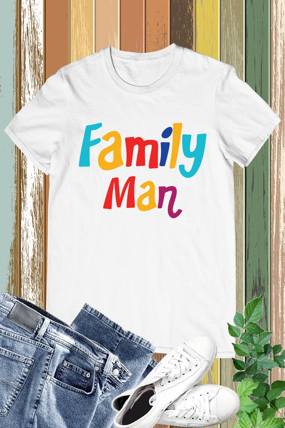 Family Man Cool Dad Shirt
