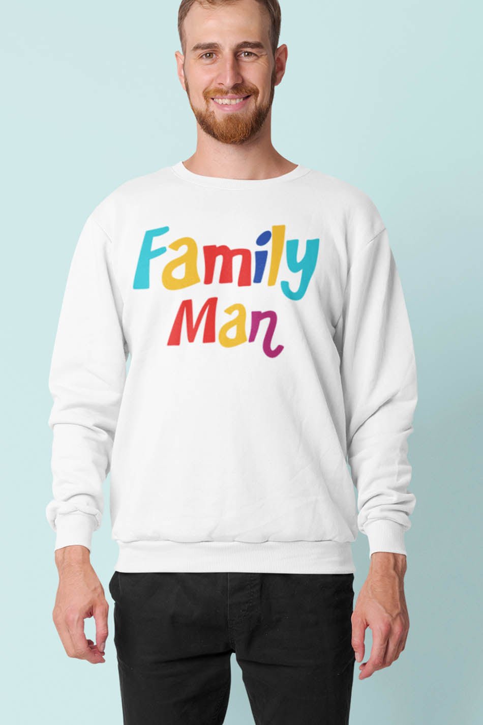Family Man Cool Dad Sweatshirt