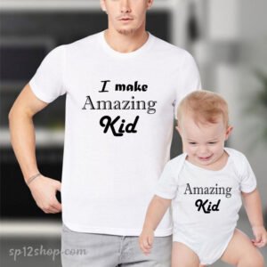 Father Daddy Daughter Dad Son Matching T shirts Beast Beast IN Training