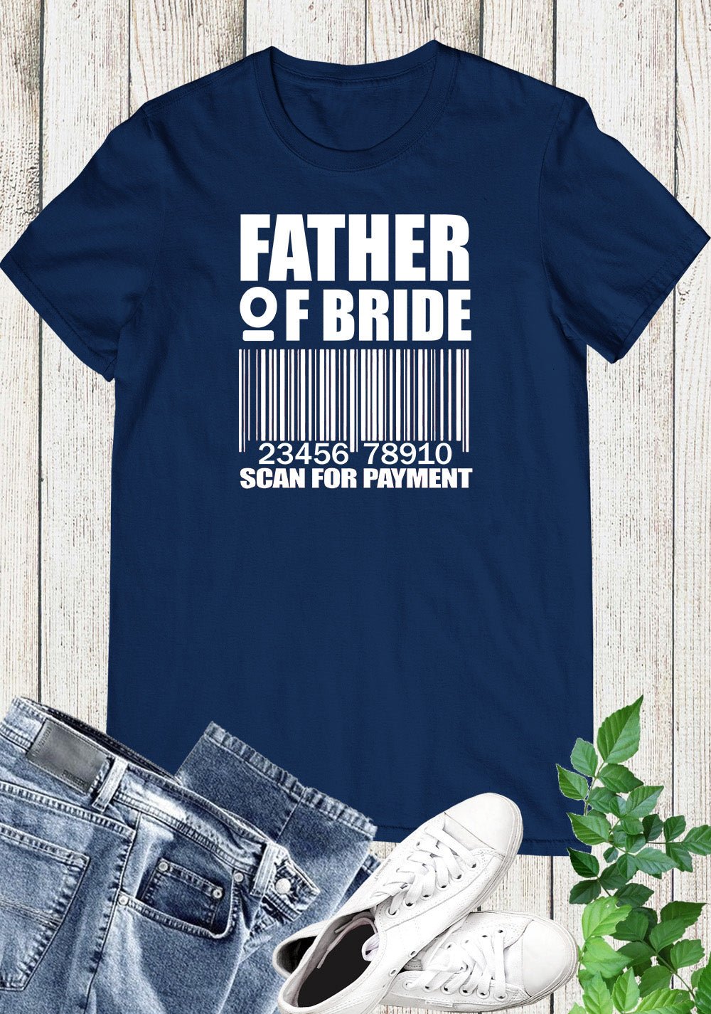 Father of the bride t-shirt