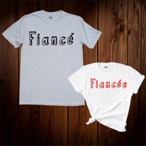 Fiance & Fiancee Couple Matching T Shirt