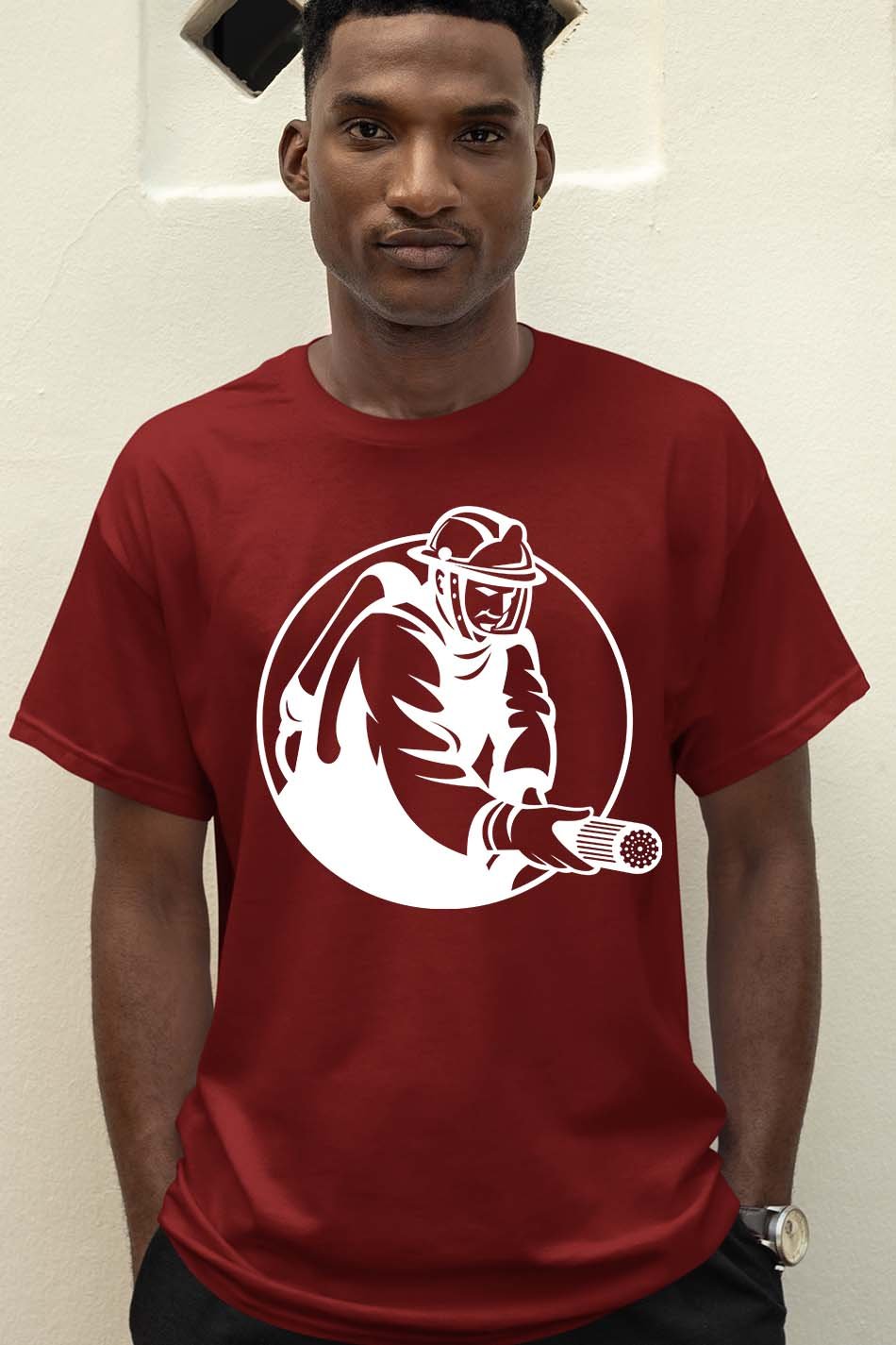 Firefighter Fireman First Responder Shirt - Image 2