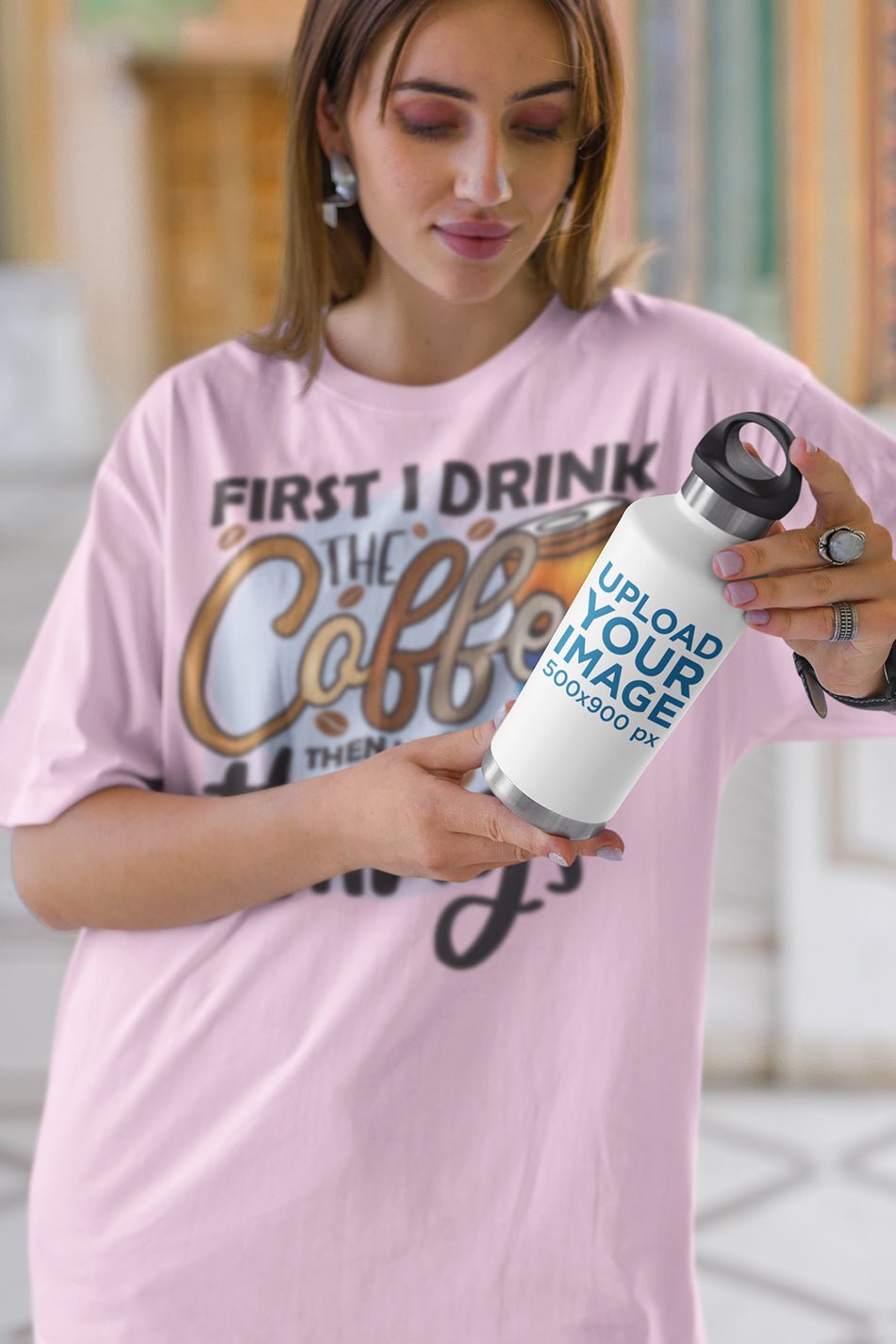 First I Drink The Coffee Then Do The Things Shirt