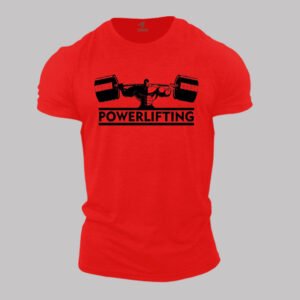 Fitness Crossfit Gym T shirt Power lifting