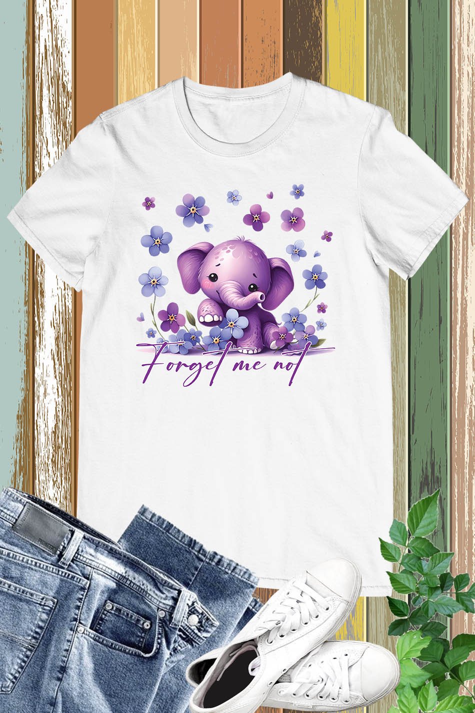 Forget Me Not Alzheimers Survivor Shirt
