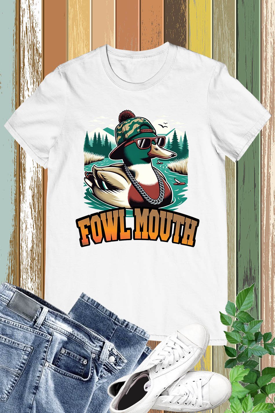 Fowl Mouth Duck Hunting T Shirt