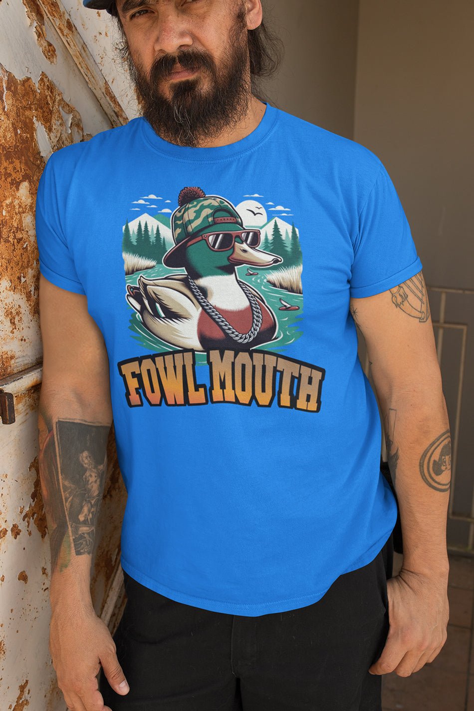 Fowl Mouth Duck Hunting T Shirt - Image 2