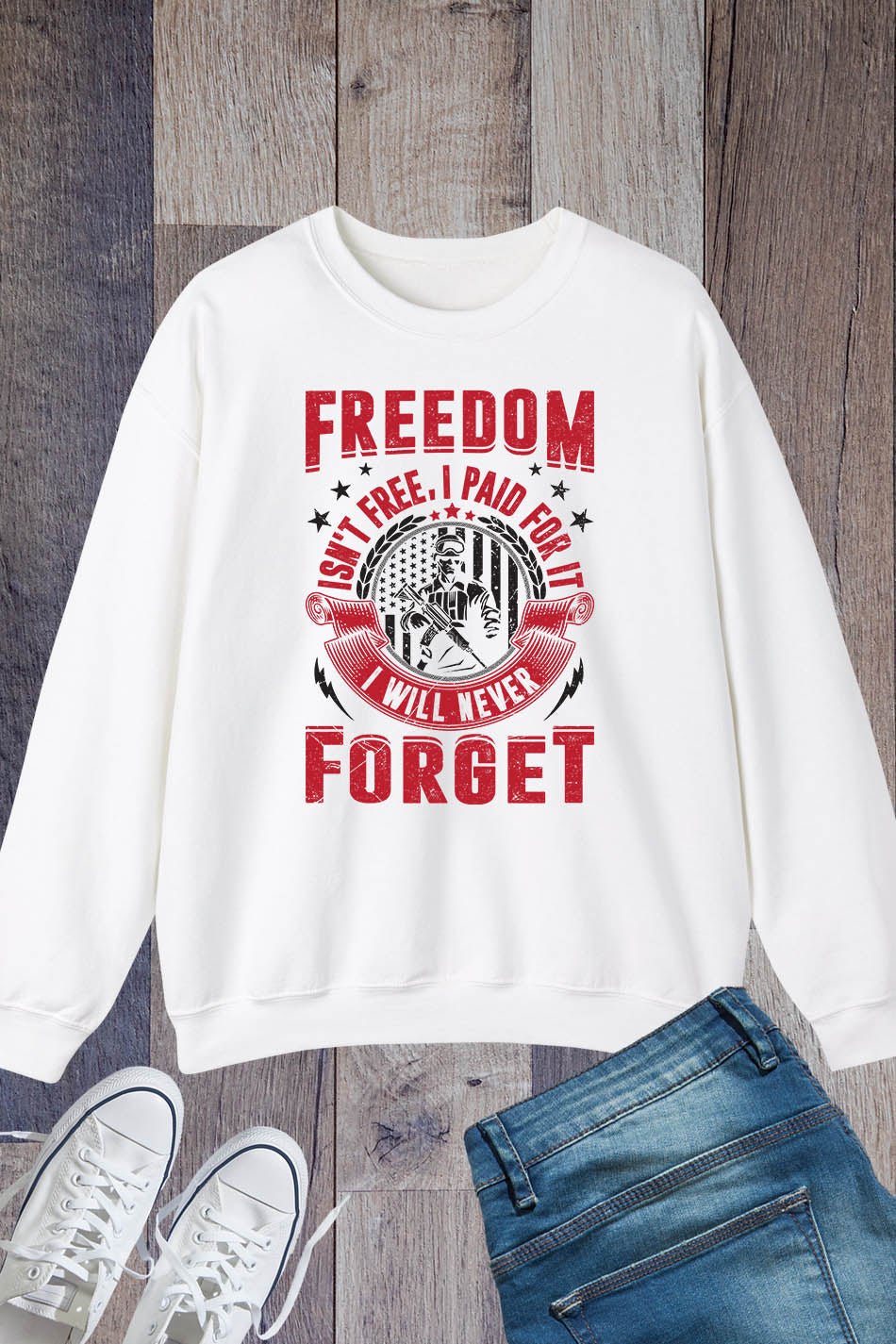 Freedom Isn't Free I Paid For it Sweatshirt