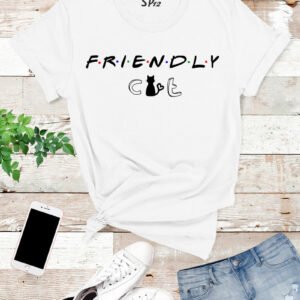 Friendly Cat T Shirt