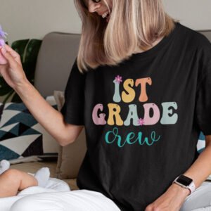 1st Grade Crew Teacher Shirt