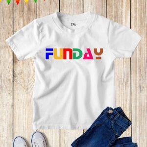 Funday Rainbow Kids T Shirt